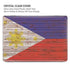 Philippines Flag Dark Wood MacBook Pro 16in (2019-20) Case plus Skin